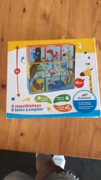 Stapelblokken met dierenpuzzel baby, Kinderen en Baby's, Ophalen, Zo goed als nieuw