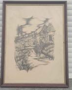 Lithographie la platirerie signe ben genaux, Antiek en Kunst, Ophalen of Verzenden