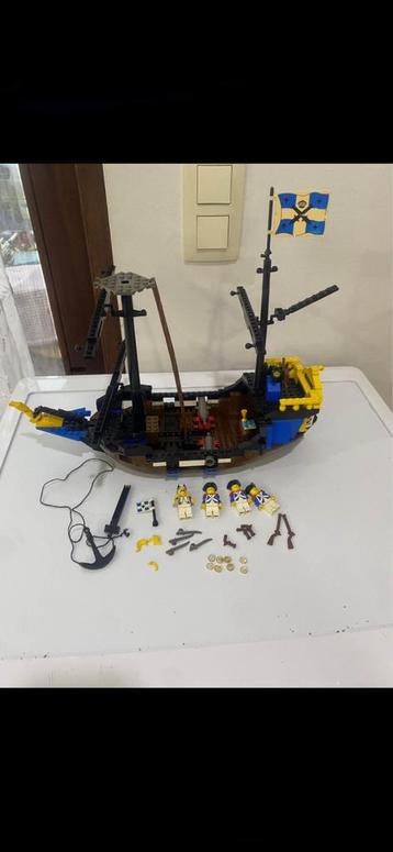 Lego 6374 bateau incomplet 