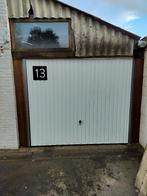 Garage kantelpoort wit 244 cm x 205 cm, Ophalen, Zo goed als nieuw