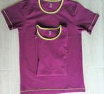 2 maillots de corps violets - Woody - taille 164, Woody, Comme neuf, Vêtements de nuit ou Sous-vêtements, Garçon