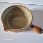 Caquelon en grès ou plat en terre avec poignée ,  neuf, Envoi