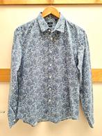 „OVS” slimfit overhemd voor heren, Mt. Medium, Gedragen, Blauw, OVS, Halswijdte 39/40 (M)