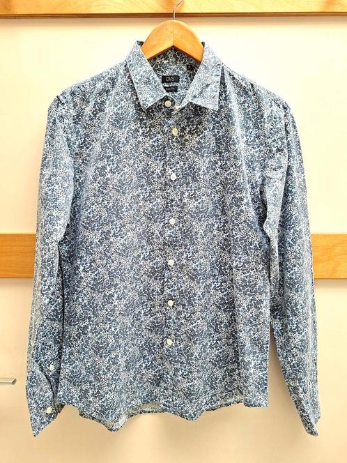„OVS” slimfit overhemd voor heren, Mt. Medium, Kleding | Heren, Overhemden, Gedragen, Halswijdte 39/40 (M), Blauw