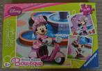 Puzzels Minnie Mouse, Kinderen en Baby's, Ophalen of Verzenden, 10 tot 50 stukjes, Zo goed als nieuw, 4 tot 6 jaar
