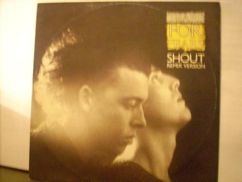 Maxi singel Tears for Fears " Shout", Cd's en Dvd's, Vinyl | Pop, Zo goed als nieuw, 1980 tot 2000, 12 inch, Ophalen