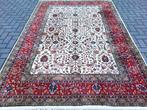 Mooi handgeknoopt perzisch/oosterse tapijt (Kashmir) 290x200, 150 à 200 cm, Comme neuf, Rectangulaire, Crème