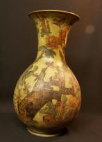 19ème Chine superbe vase balustre ancien 38cm scène chinoise, Antiquités & Art, Antiquités | Vases, Envoi