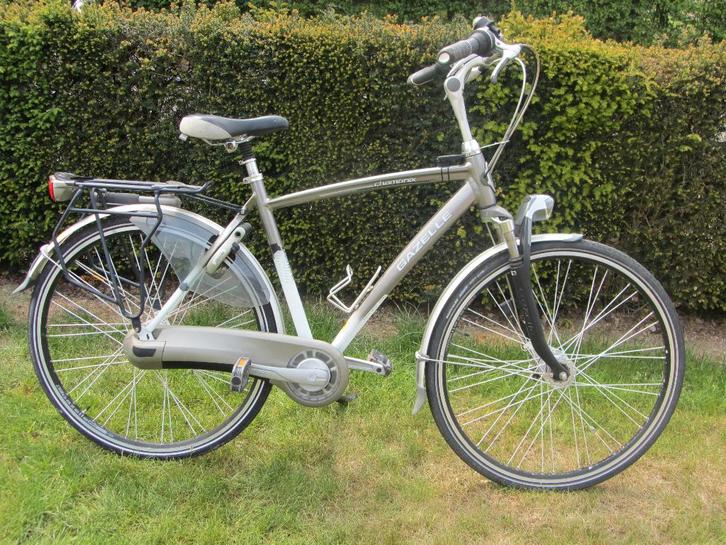 Herenfiets Gazelle 28 insch, Vélos & Vélomoteurs, Vélos | Hommes | Vélos pour homme, Comme neuf, Gazelle, 53 à 57 cm, Vitesses