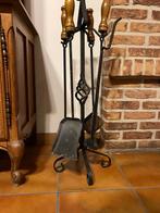 Gietijzeren haardset, Ophalen of Verzenden, Zo goed als nieuw