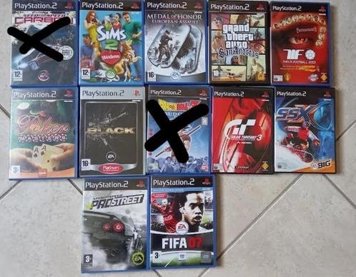 Playstation 2 spellen, Consoles de jeu & Jeux vidéo, Jeux | Sony PlayStation 2, Utilisé, Enlèvement ou Envoi