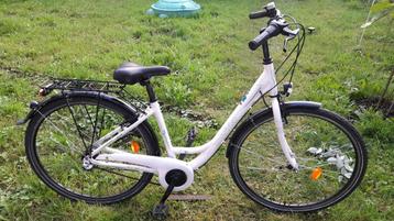 Chique Damesfiets Hoprider , wit , 28 inch beschikbaar voor biedingen