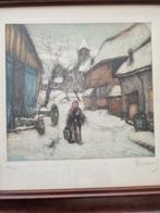 Jacques Hervens, Antiek en Kunst, Kunst | Etsen en Gravures, Ophalen of Verzenden