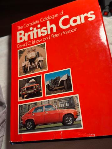 The Complete Catalogue of British Cars beschikbaar voor biedingen