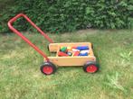 Houten loopwagen, Ophalen, Gebruikt, Duw- of Trekspeelgoed