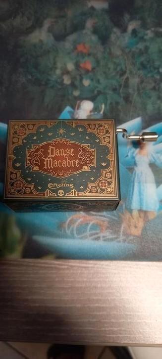 Efteling Danse Macabre muziekdoos draaiorgel charlatan  beschikbaar voor biedingen