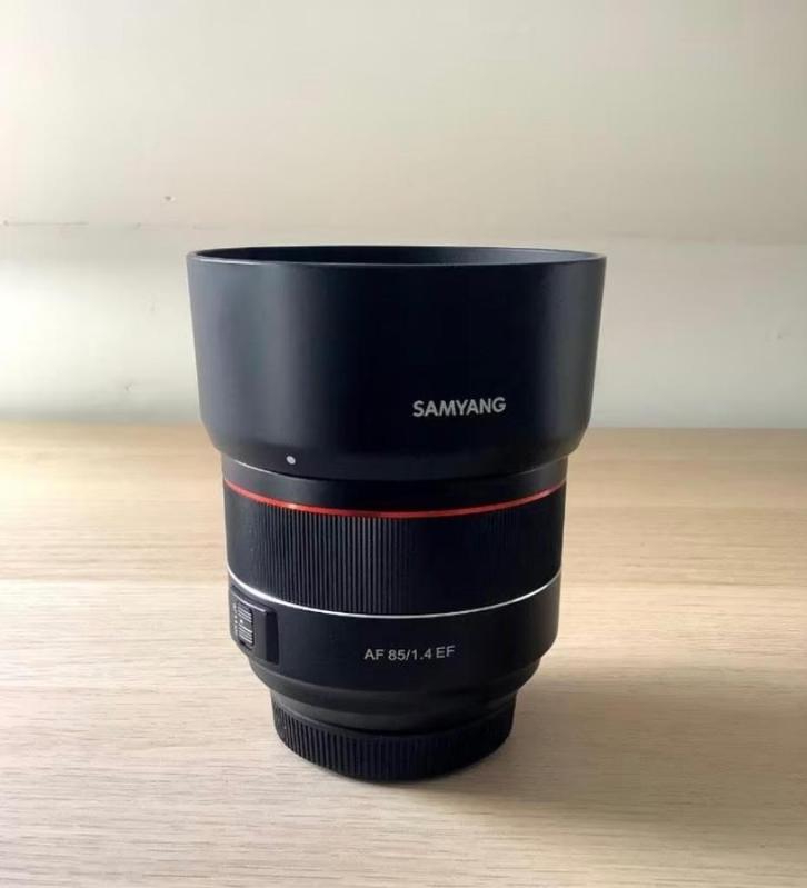 Samyang 85mm F/1.4 AF Canon EF, TV, Hi-fi & Vidéo, Photo | Lentilles & Objectifs, Comme neuf, Lentille standard, Enlèvement