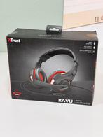 Trust GXT-407 Ravu Verlicht Gaming Headset koptelefoon Nieuw, Mute-functie, Nieuw, Ophalen of Verzenden, Over-ear