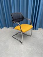 Gele stoelen, Huis en Inrichting, Stoelen, Ophalen, Gebruikt, Overige kleuren, Metaal