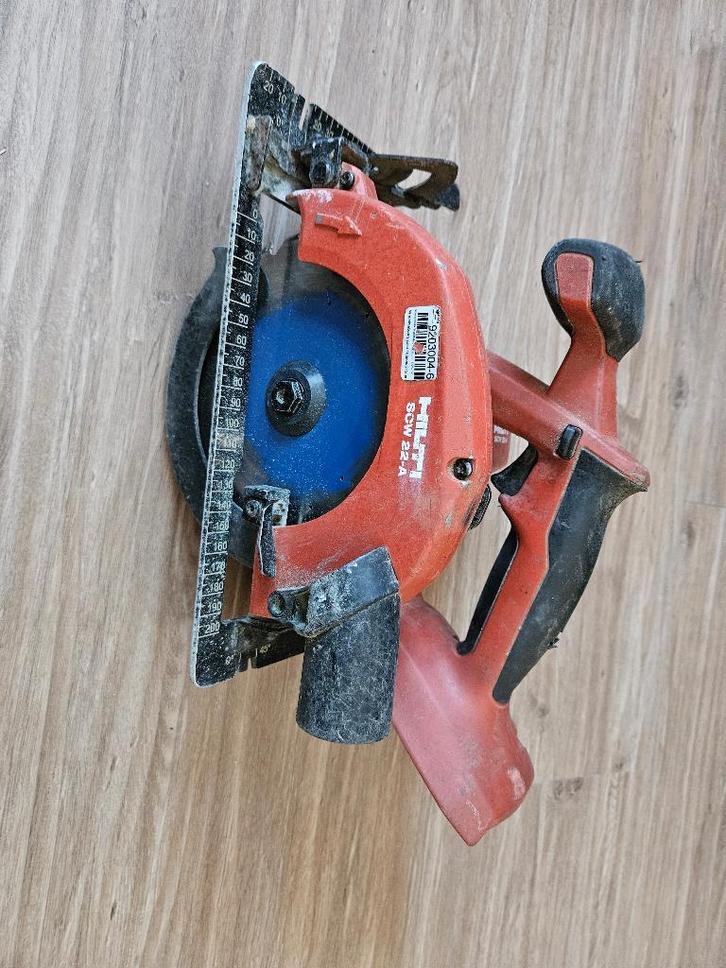 Hilti Hout + Hilti Alu en Metaal Cirkelzaag, Doe-het-zelf en Bouw, Gereedschap | Zaagmachines, Zo goed als nieuw, Cirkelzaag, Ophalen