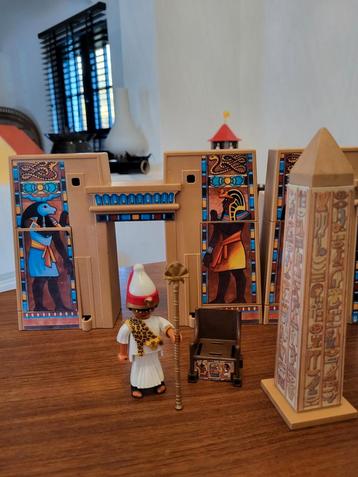Playmobil Egypte tempel van de farao  beschikbaar voor biedingen
