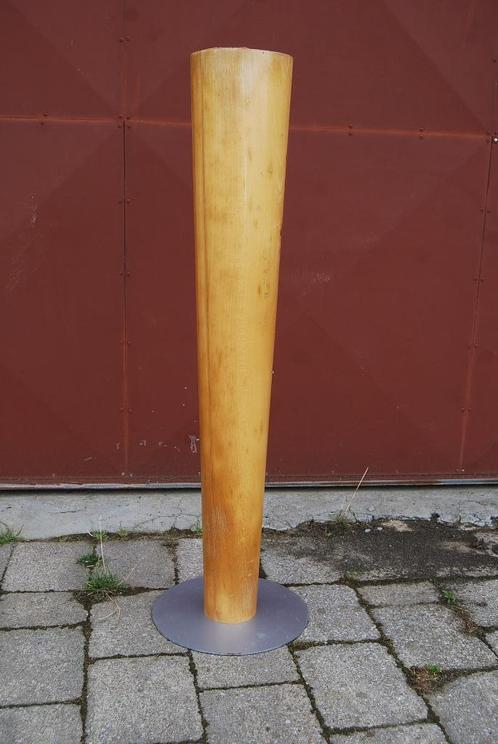 Moderne houten voet - kolom - pied de stalle - 1 meter hoog, Antiquités & Art, Curiosités & Brocante, Enlèvement