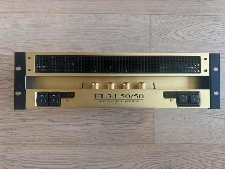 Marshall el34 50/50 poweramp/ seymour duncan powerstage 700, Muziek en Instrumenten, Versterkers | Bas en Gitaar, Zo goed als nieuw