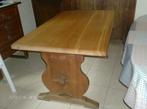 tafel, Huis en Inrichting, Tafels | Eettafels, Ophalen, Gebruikt, Vierkant, Eikenhout
