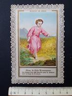 Santje Heiligenprentje met kant Holy card Devotie, Verzamelen, Bidprentjes en Rouwkaarten, Verzenden, Bidprentje