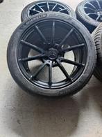 Originele C63 W205 AMG velgen met Michelin PS4 banden, Ophalen, 18 inch, Gebruikt, 265 mm