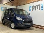 Ford Transit Custom * 9PL * 99000km ! * 1ST EIG * AIRCO *, Auto's, Ford, Voorwielaandrijving, Euro 5, Zwart, 9 zetels