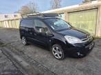 Citroën berlingo b9 euro 5 16 hdi 3 zitplaatsen, Auto's, Stof, Zwart, Adaptieve lichten, Zwart