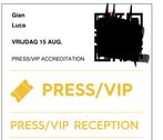 Pukkelpop vip ticket vrijdag