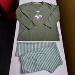 Groene jongens woody gekraakte print mt 140/10j, Kinderen en Baby's, Kinderkleding | Maat 140, Nacht- of Onderkleding, Gebruikt