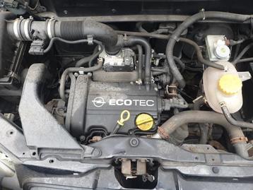 Motor van een Opel Agila beschikbaar voor biedingen