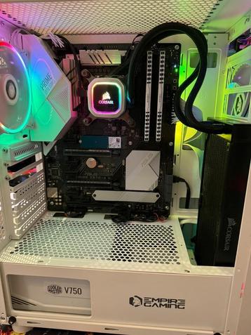 Mooie Game PC, I7-8700K, watercooling beschikbaar voor biedingen