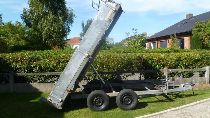 gekeurde handmatige kipper, Auto diversen, Aanhangers en Bagagewagens, Zo goed als nieuw, Ophalen of Verzenden