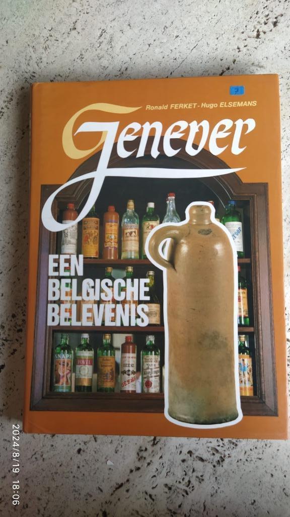 Jenever, een Belgische belevenis, Boeken, Kookboeken, Zo goed als nieuw, Overige typen, Nederland en België, Ophalen of Verzenden