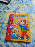 Exercices passionnants et éducatifs. 4-6 ans., Livres, Comme neuf, Enlèvement ou Envoi, Primaire