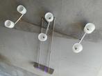 moderne kroonluchter, Huis en Inrichting, Lampen | Kroonluchters, Ophalen, Gebruikt, Glas