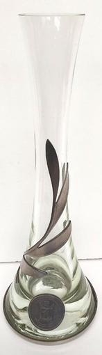 vases, Enlèvement ou Envoi, Comme neuf, Verre, Moins de 50 cm