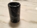 Vase cylindre noir et gris