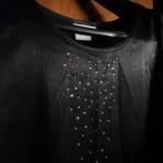 ZWART BLINKEND TOPJE MET STRASS maat 42, Vêtements | Femmes, Tops, Enlèvement ou Envoi, Comme neuf, Noir, Taille 42/44 (L)