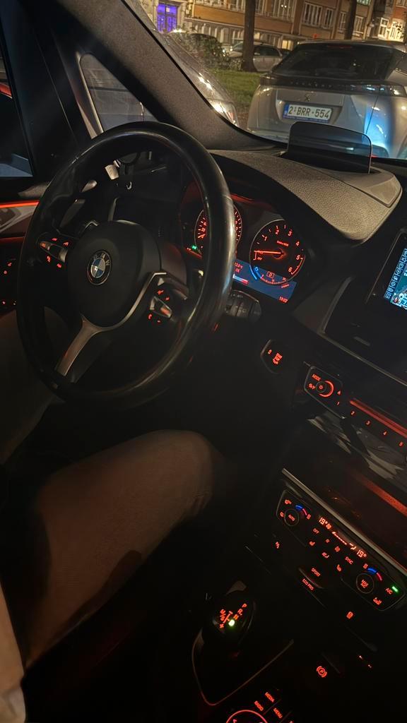 BMW 2-serie Gran Tourer, Auto's, BMW, Particulier, 2 Reeks Gran Tourer, Lederen bekleding, Rood, Zwart, Leder, Ophalen