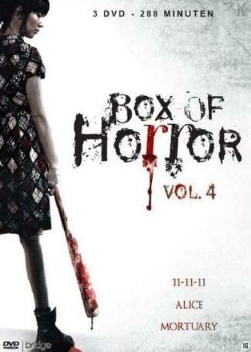 Box Of Horror -Volume  4, 5, 6 - Nieuw/sealed, Cd's en Dvd's, Dvd's | Horror, Nieuw in verpakking, Boxset, Vanaf 16 jaar, Ophalen of Verzenden