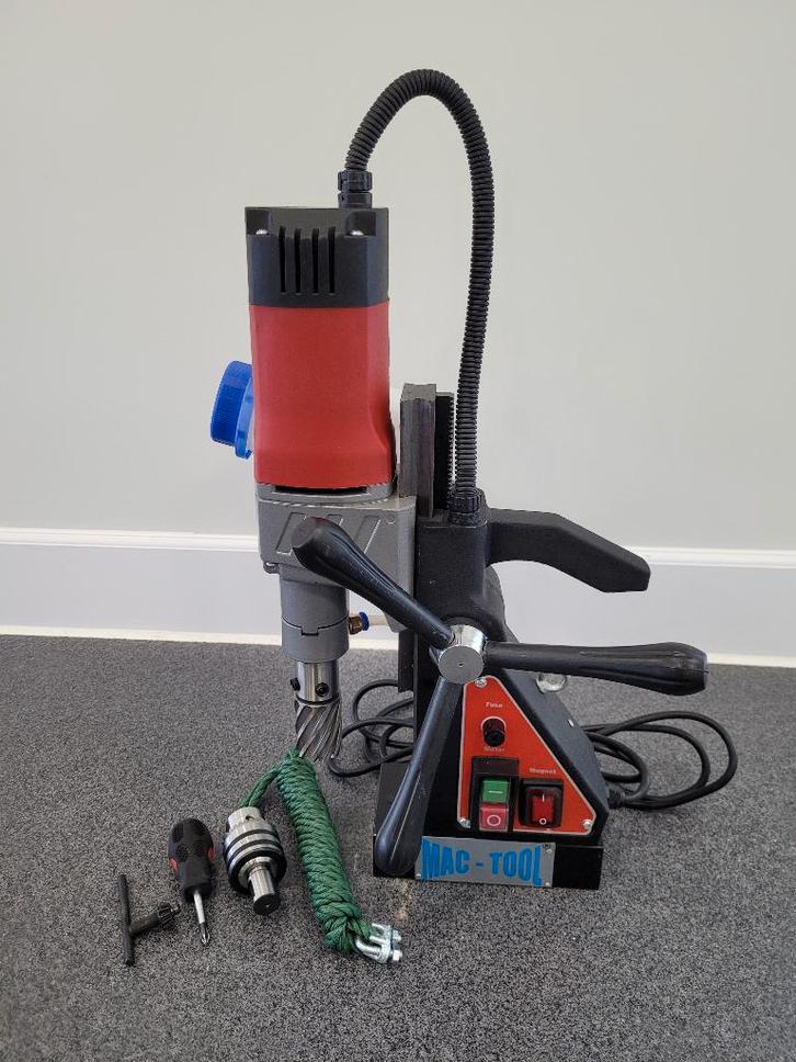 MAC – TOOL ONW-35 magneetboormachine (220V), Bricolage & Construction, Outillage | Foreuses, Neuf, Autres types, 600 watts ou plus