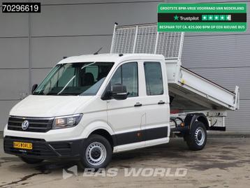 Volkswagen Crafter 140pk Kipper Dubbel Cabine Trekhaak Airco beschikbaar voor biedingen