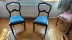 2 mahoniehouten stoelen Napoleon 3 in goede staat, Ophalen, Gebruikt