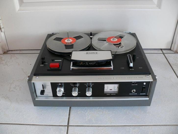 Perfect spelende Sony Stereo Center TC230 - 3 snelheden, Audio, Tv en Foto, Bandrecorder, Bandrecorder, Met banden, Ophalen
