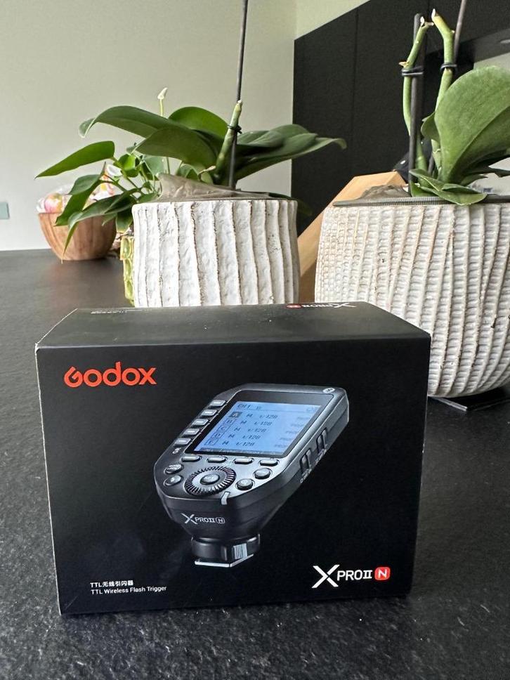 Godox X PRO II Transmitter Nikon (zo goed als nieuw), Audio, Tv en Foto, Foto | Flitsers, Zo goed als nieuw, Nikon, Ophalen of Verzenden